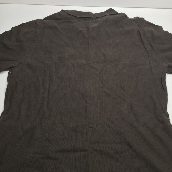Banana Republic Mens Brown Polo Shirt Short Sleeve Size XL - Picture 7 of 7